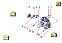 Комплектующие мотора редуктора (часть 1) 60312633