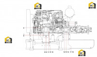 Система амортизации двигателя 13527491