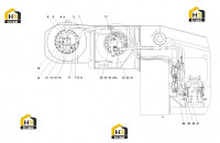 Трубопровод гидравлический подъемного механизма 11430024 (часть 1)