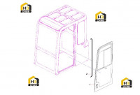 Дверь кабины 60260125