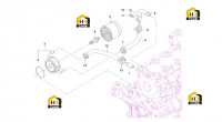 Маслоохладитель и фильтр 60221567