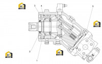 Комплектующие ремкомплекта A2FE80-61W-VAL020-S 60207646