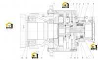 Комплектующие ремкомплекта GFB80T3B186-05 60207608