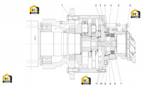 Комплектующие ремкомплекта GFB80T3B186-06 60207609