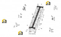 Секция основная стрелы 12m 10227862