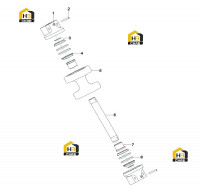 Каток поддерживающий 21015202