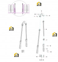Цепи противовеса 12272128