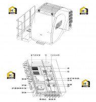 Компоненты электрического шкафа 13045764