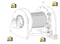 Лебедка вспомогательная 12159031