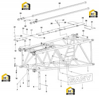 Секция промежуточная стрелы 6m 12222648