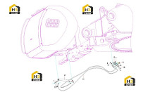 Система гидравлическая кабины 12196859