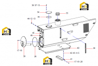 Бак гидравлический (часть 2) 13061144