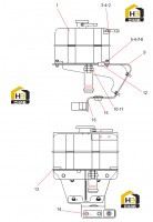 Бак расширительный 11597891