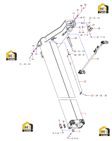 Балка правая телескопическая 12608291