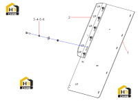 Брызговик левый 13116970