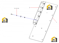 Брызговик правый 12009348