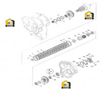Комплектующие переключения скоростей 60138916