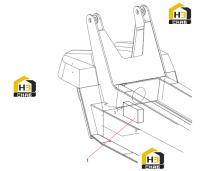 Короб электрики кузова 14316199