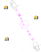 Клапан реверсивный электромагнитный 60059724 (часть 1)