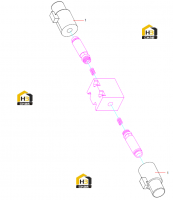Клапан реверсивный электромагнитный 60059724 (часть 2)