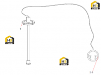 Датчик уровня жидкости 12912669
