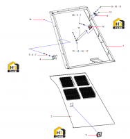 Дверь правая 13114137