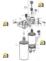 Фильтр топливный 60349731