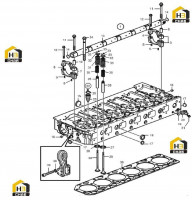 Головка блока цилиндров 60349715