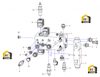 Группа клапанов 14002572