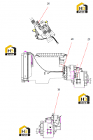 Жгут проводов гидротрансформатора 14315923