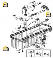 Поддон масляный 60349727