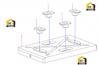 Пластина скольжения вверх A810303990183