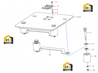 Пластина защитная 11326045