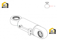 Ремкомплект демпфирующего цилиндра 10202942
