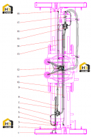 Система гидравлическая спредера (часть 1) 12616119