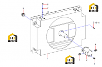 Вал гибкий вентилятора 10397015