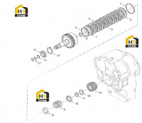 Вал сцепления 60138934