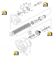 Вал переключения скоростей 60139893