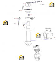 Замок поворотный 13559292
