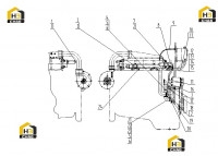 Трубопровод охлаждения G24-000-17+B
