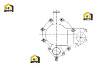 Насос водяной G20-000-04+C