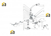 Трубопровод охлаждения G24-000-23+C