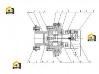 Вентилятор с комплектующими G16-000-17+A