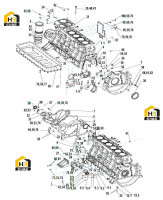 Блок цилиндров с комплектующими G02-000-27+B