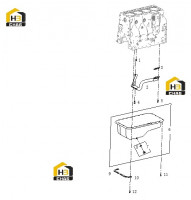 Поддон двигателя и маслосборник