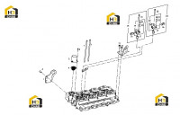 Термостат, коромысла и подъемные кронштейны