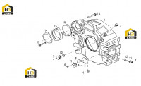 Корпус маховика D02C-000-50+A