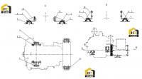 Кронштейны двигателя D33-000-53+C