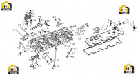 Головка блока цилиндров D04-000-51(W)+C