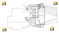 Трубопровод охлаждения двигателя D24C-000-52+A